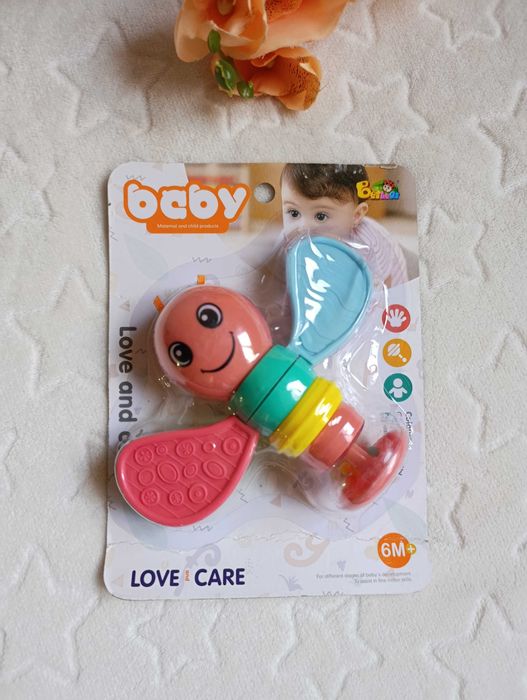 Новая фирменная зубогрызка и игрушка 2в1