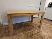 Masa din lemn masiv pentru 6 persoane 140x80