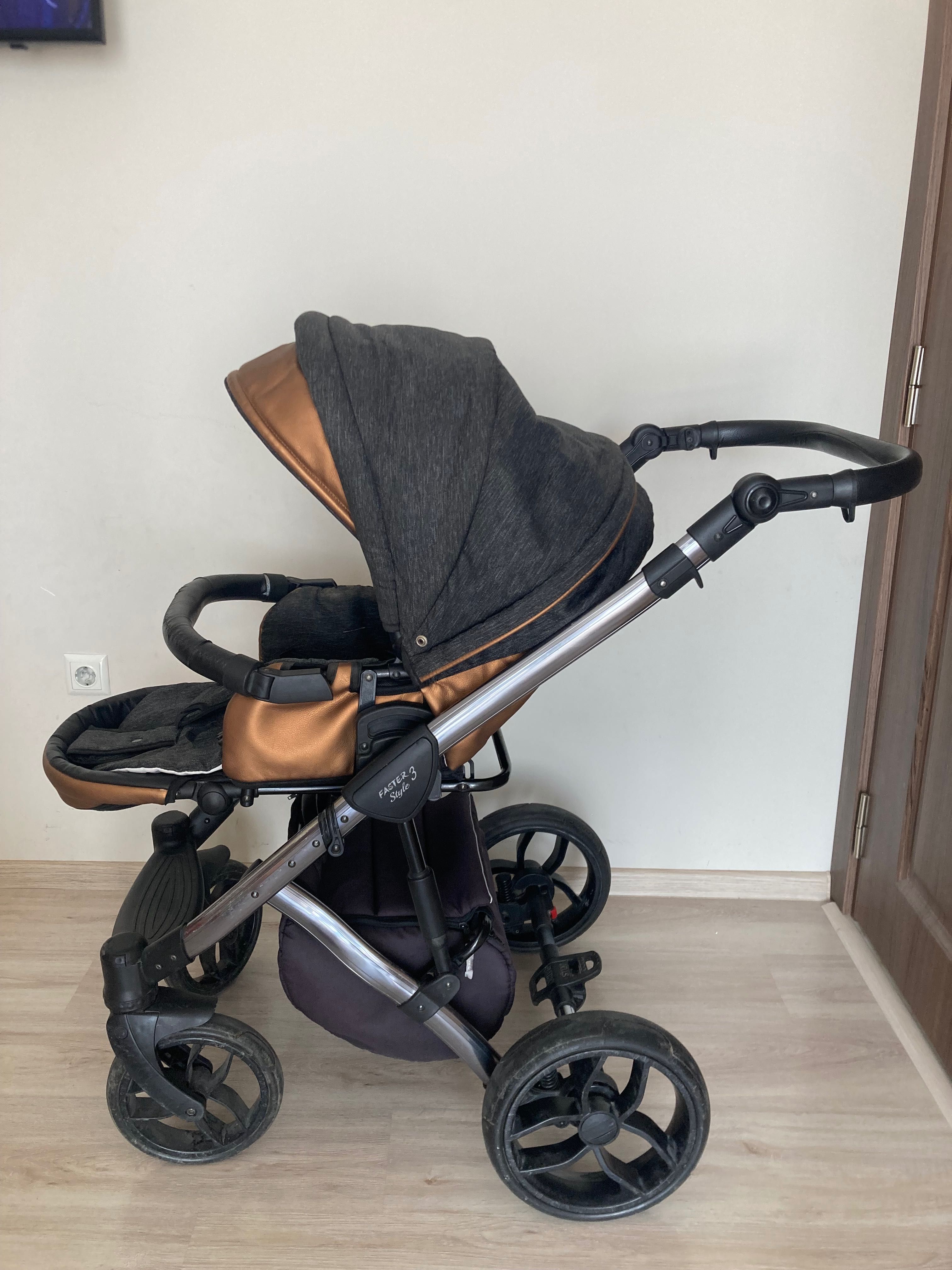 Бебешка количка Baby Merc 3в1 Faster 3
