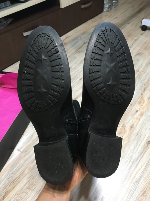 Cizme lungi din piele fabricate in Romania