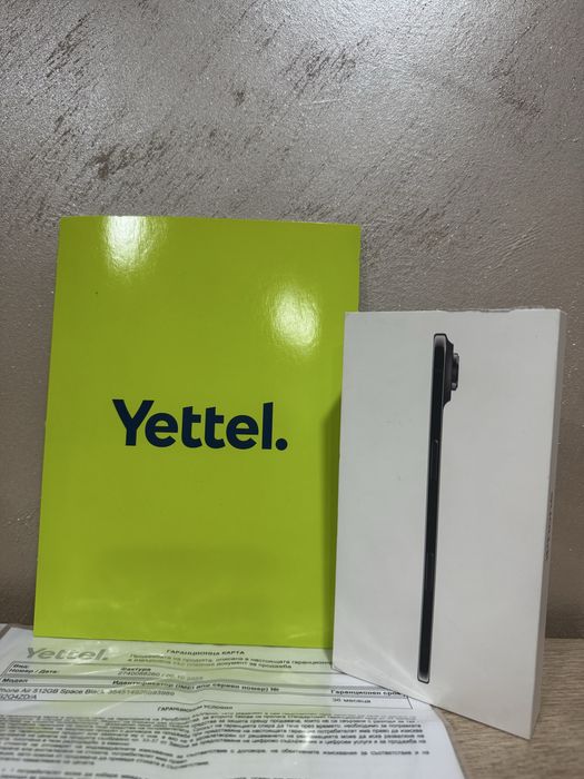 iPhone 17 Air|512GB|Фабрично запечатан|36м.гаранция Yettel|Space Black