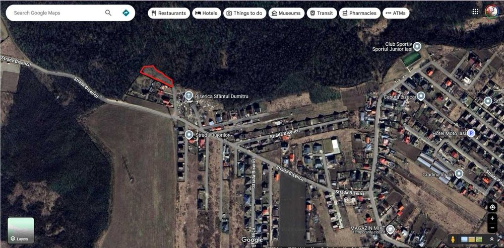 Teren vanzare 1626 m2