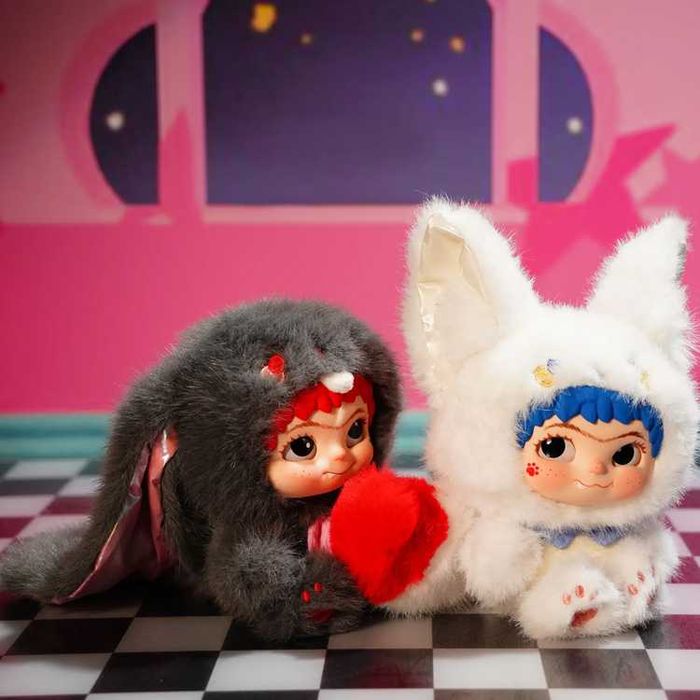 Jucarie plus, breloc pentru ghiozdan, geanta si chei,pufos si dragalas