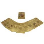 Set cartonase Pokemon Gold GTX, editie de colectie, 55 bucati, aurii