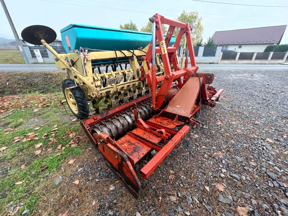 Freza Kuhn cu semanatoare Sulky 3 m Grapa Rotativă