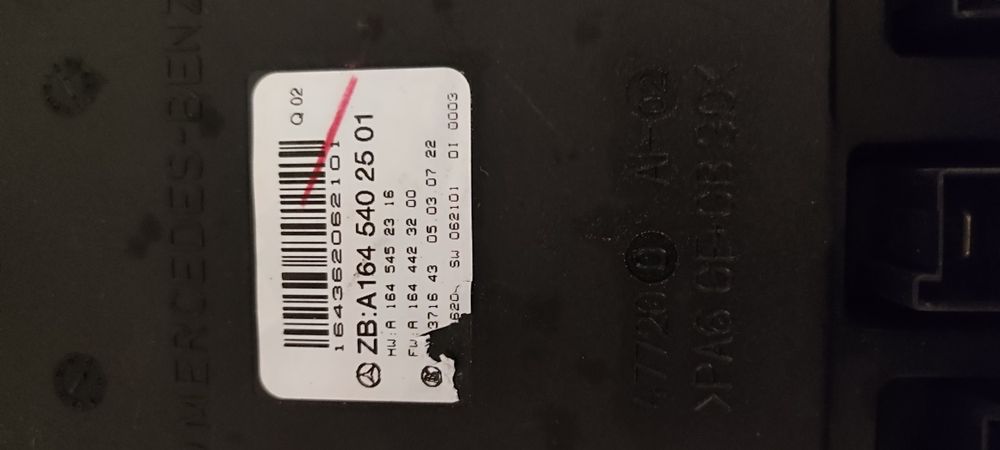 Clculator  .fata motor ml w164