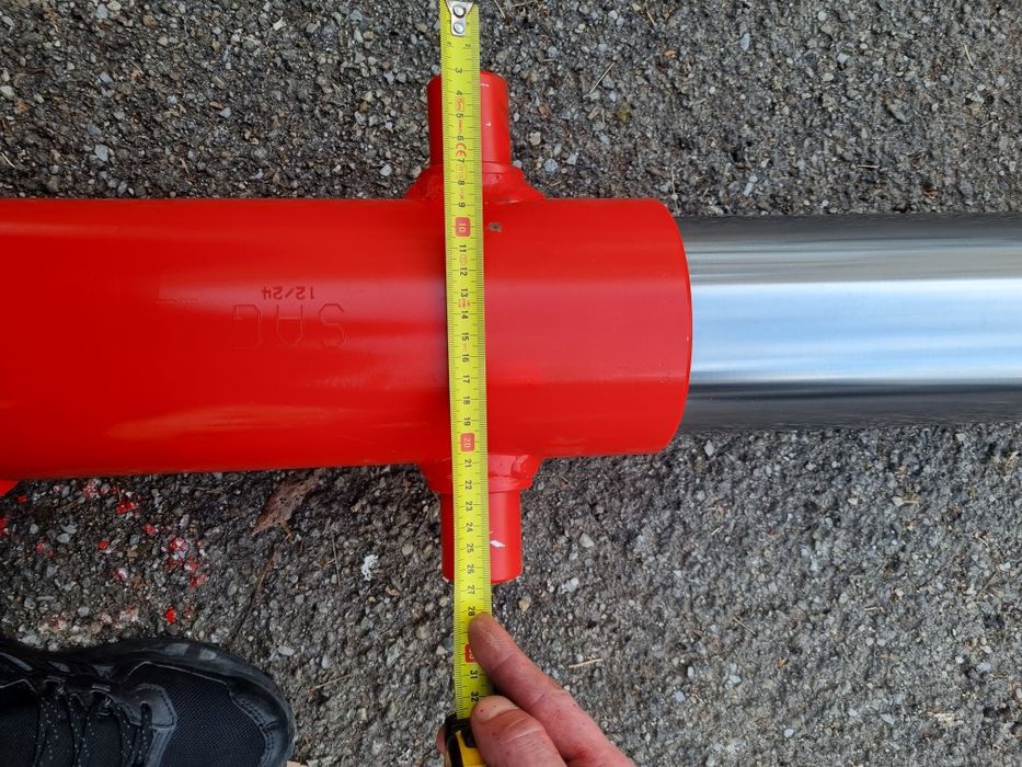 Cilindru hidraulic basculare remorca 15 tone 5 segmenti