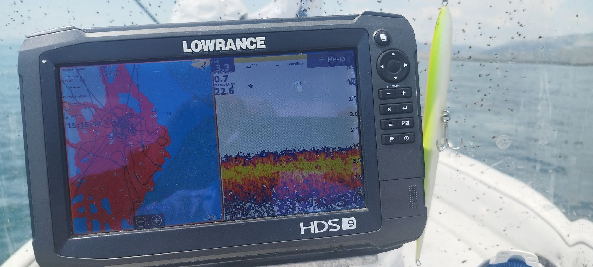 Сонар Lowrance HDS 9  Договаряне