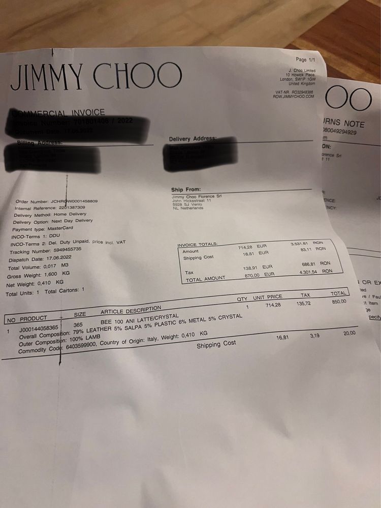 Pantofi Jimmy Choo Bee 100/ Nappa/Latte/Crystal