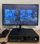 Xbox One negru si controller