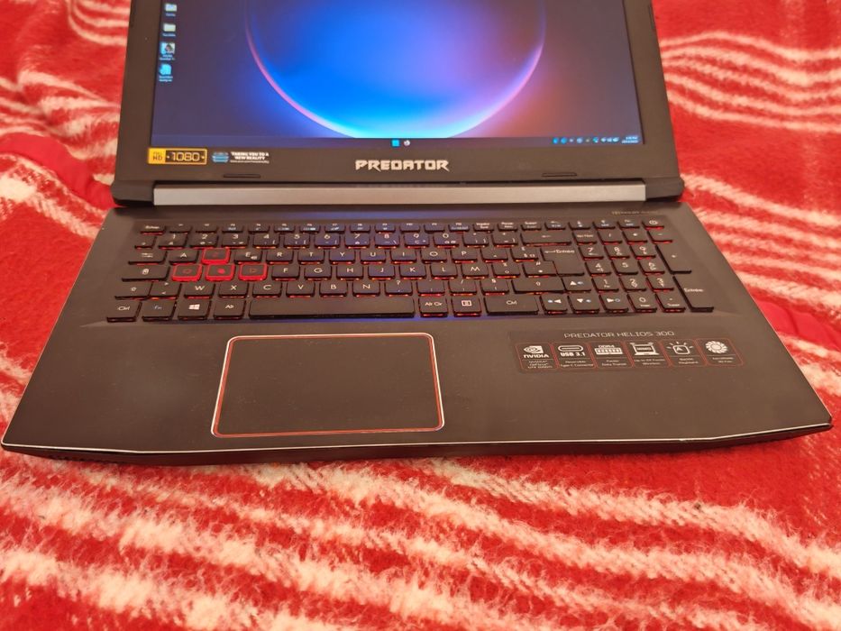 Laptop gaming ACER Predator i7 8750H + GTX 1050 Ti + 1.5Tb SSD + 12GB