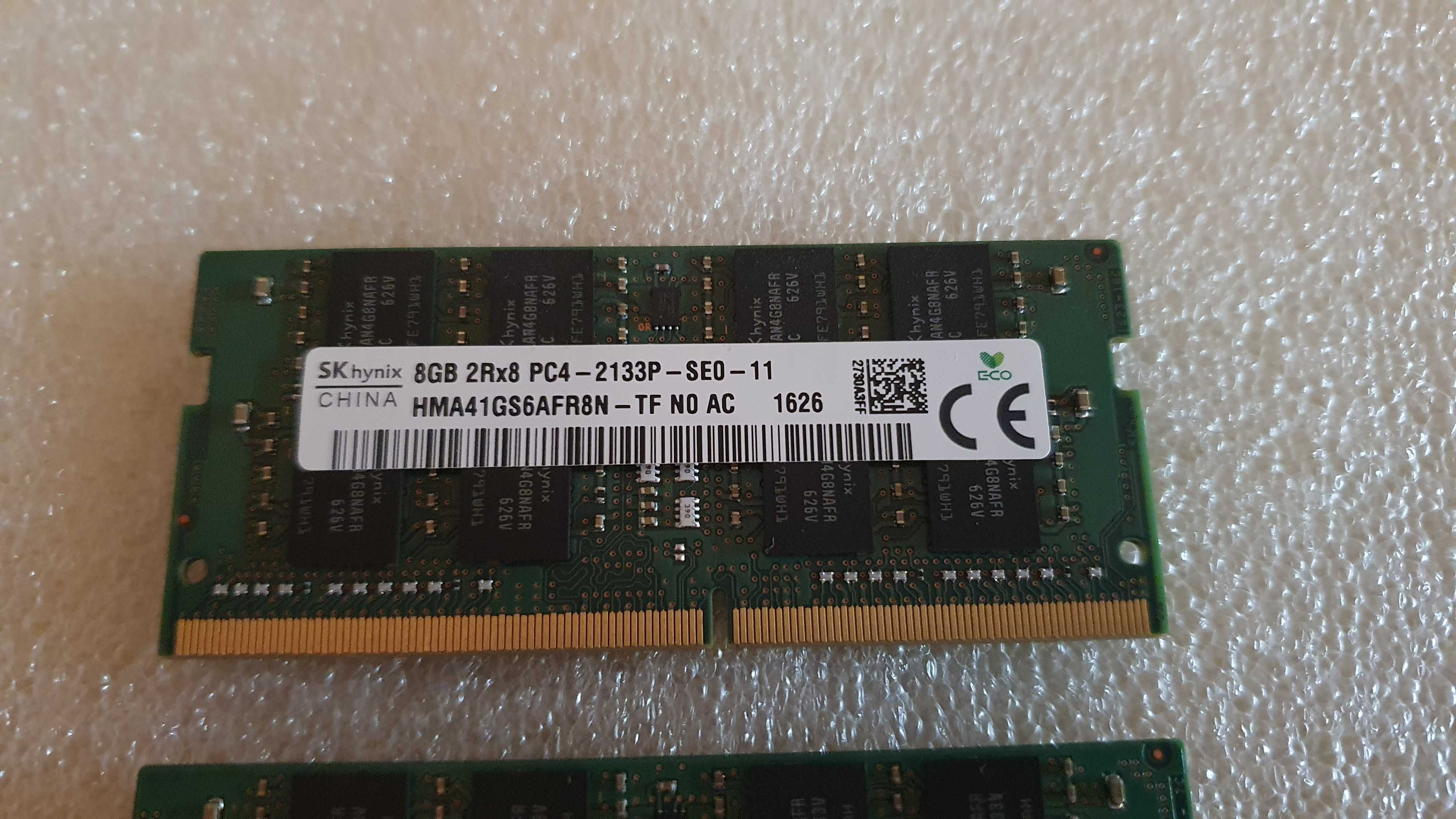 RAM memory SK Hynix 8GB DDR4-2133 SODIMM, РАМ памет, Lenovo