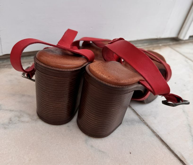 Sandale tezyo rosii 40