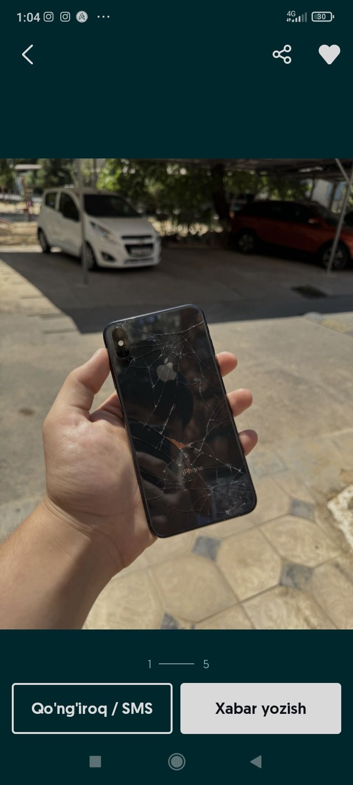 Iphone xs max sotiladi