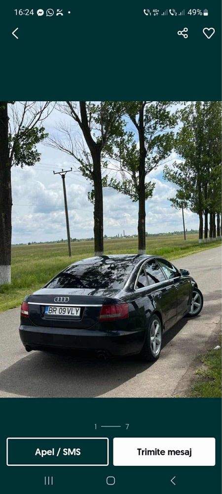Vand/Schimb Audi A6 S-line 2.4 benzina an 2005