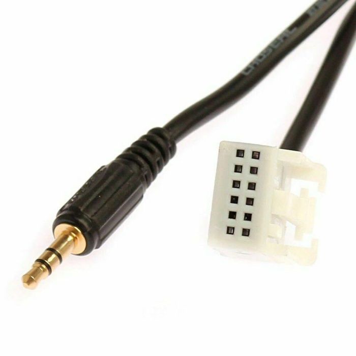 Adaptor Auxiliar Audio 3.5mm BMW E60 E63 E64 E61 E90 E87 Cablu 12 pini