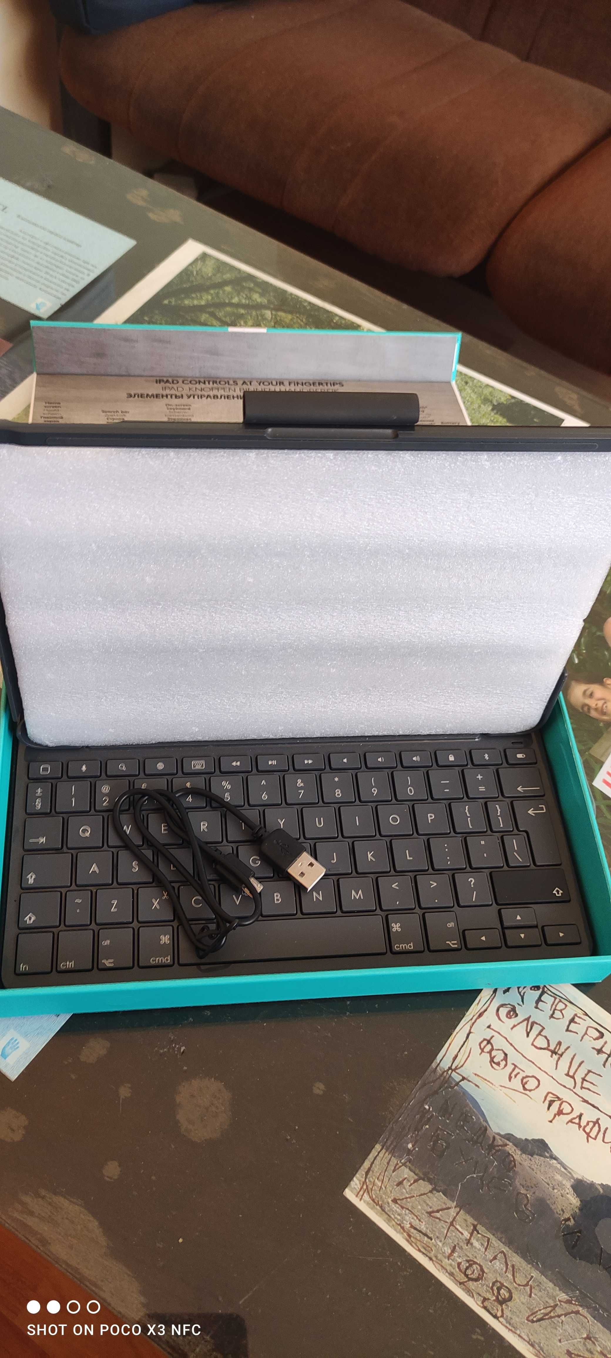 Клавиатура Logitech Slim Folio Ipad (5-th and 6-th generation)