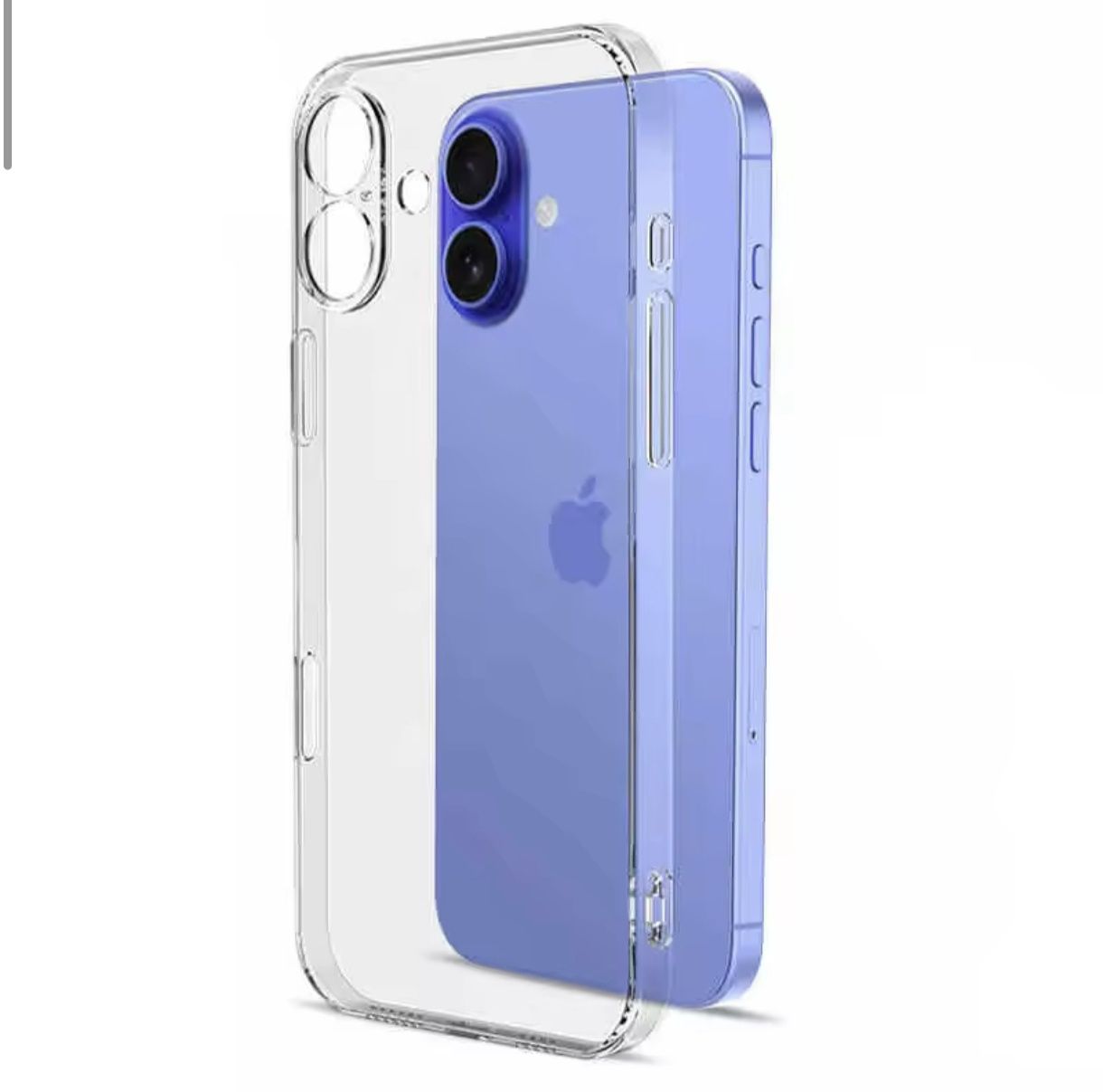 Case iphone 16, Прозрачен кейс