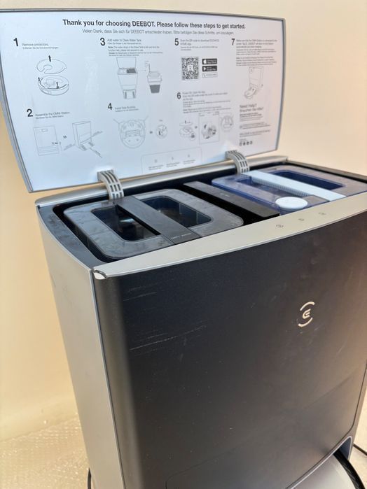 Aspirator robot ECOVACS DEEBOT X1 OMNI cu funcție de spălare