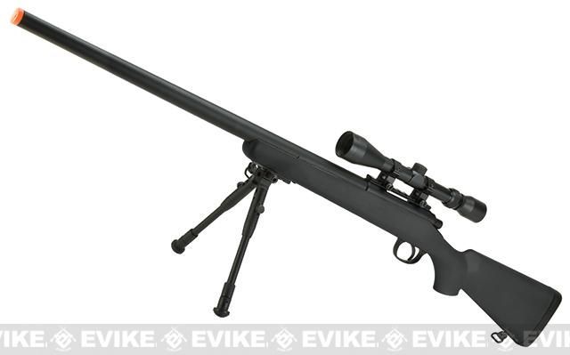 Pusca cu LUNETA AIRSOFT *Metalica* FOARTE PUTERNICA aer comprimatARC