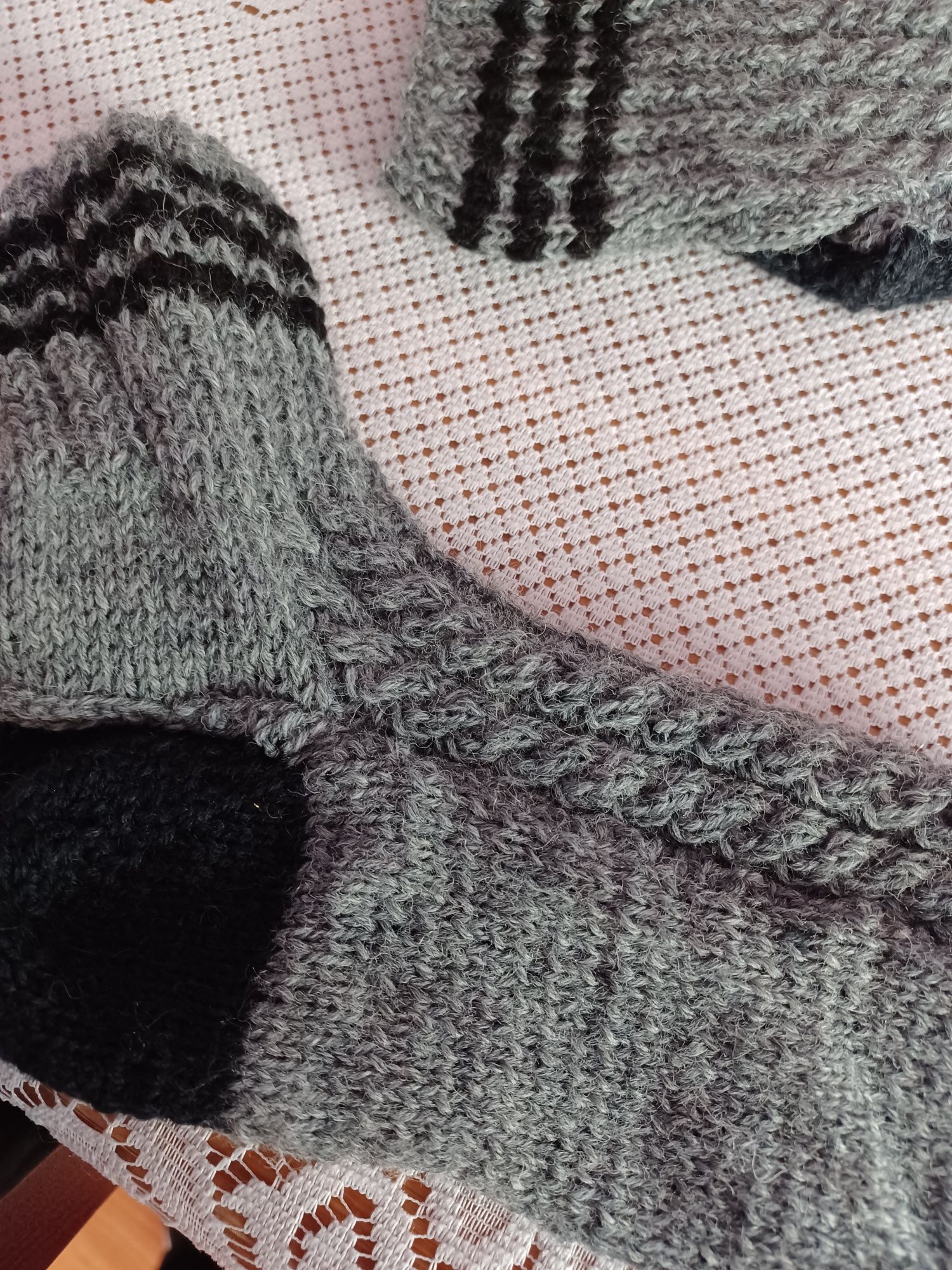 Ciorapi lana dama tricotati