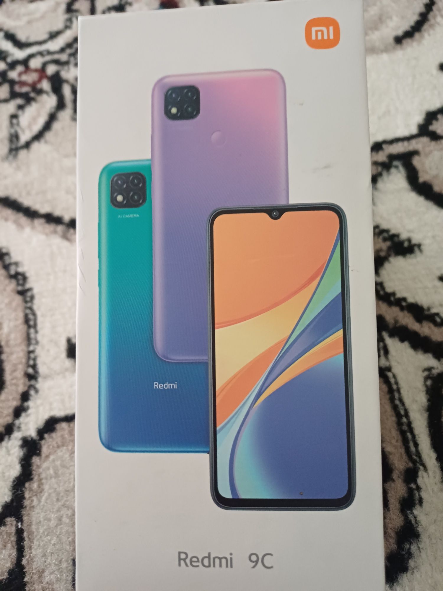 Redmi 9C xolati ideal karobka dokument bor