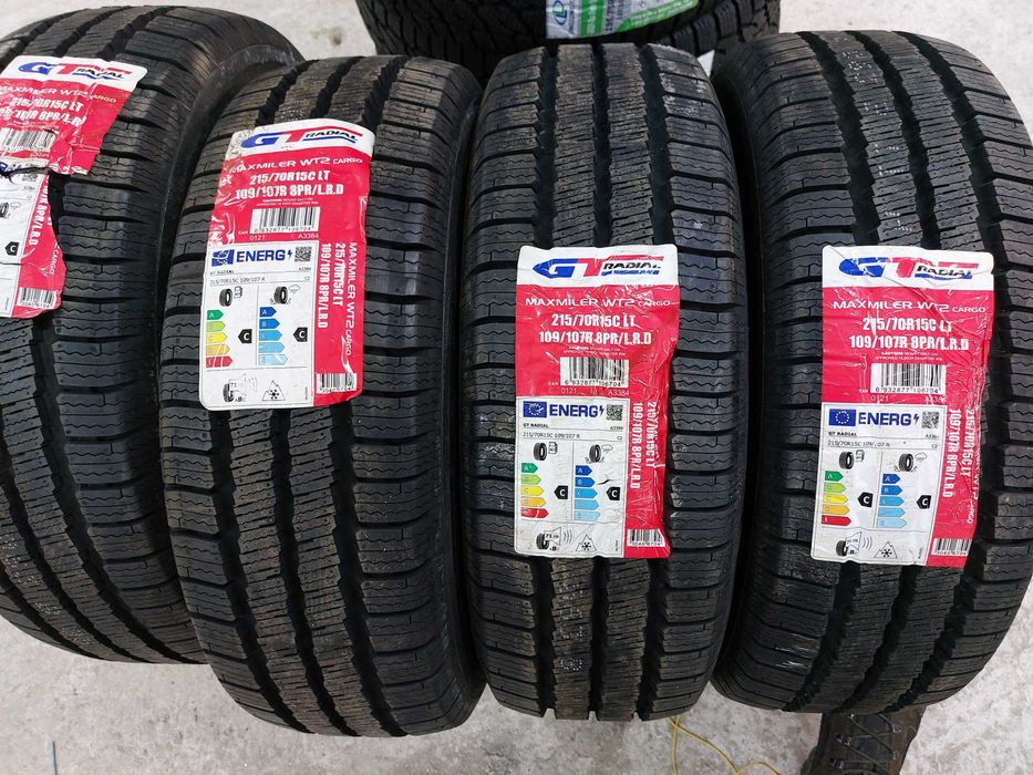 4 бр. нови зимни гуми Radial 215 70 15С dot2423 Цената е за брой!