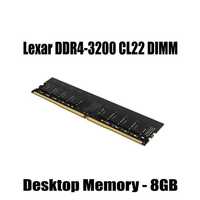 DDR4 8gb 3200mhz Lexar ОЗУ для пк как Новые + Гарантия