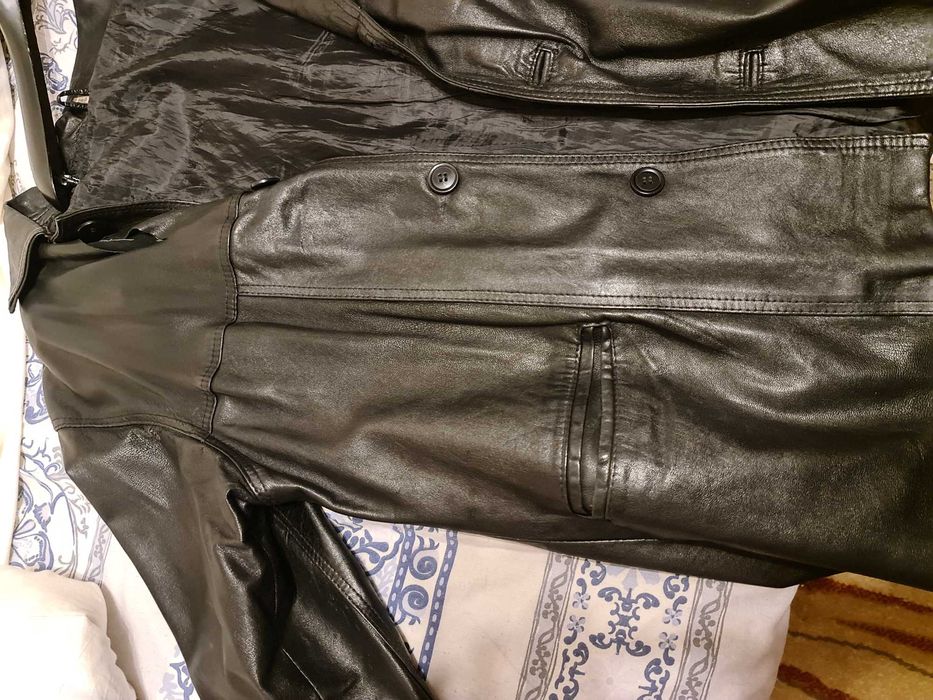 Sacou piele naturala clasic