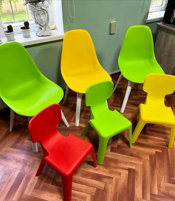 Стулья детские, для детского сада, дома