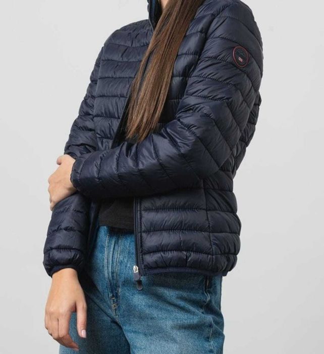 Geaca usora dama Geo Norway S albastra