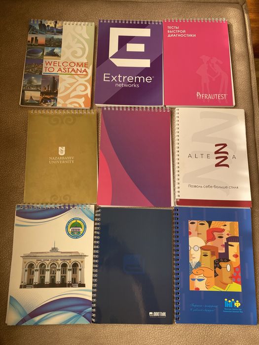 Продам блокноты новые в мягком переплете