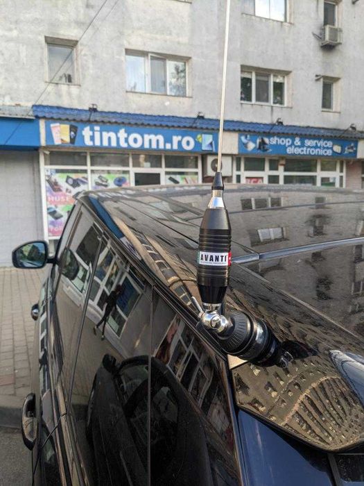 Antena CB + Suport Porbagaj Haion Fluture Rabatabila + Cablu 5 metri