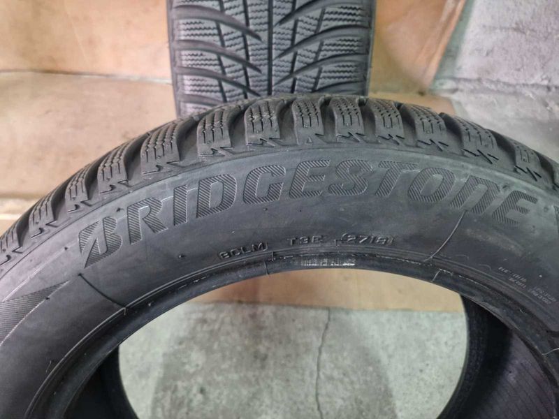 4 Bridgestone R17 215/55
зимни гуми DOT2718