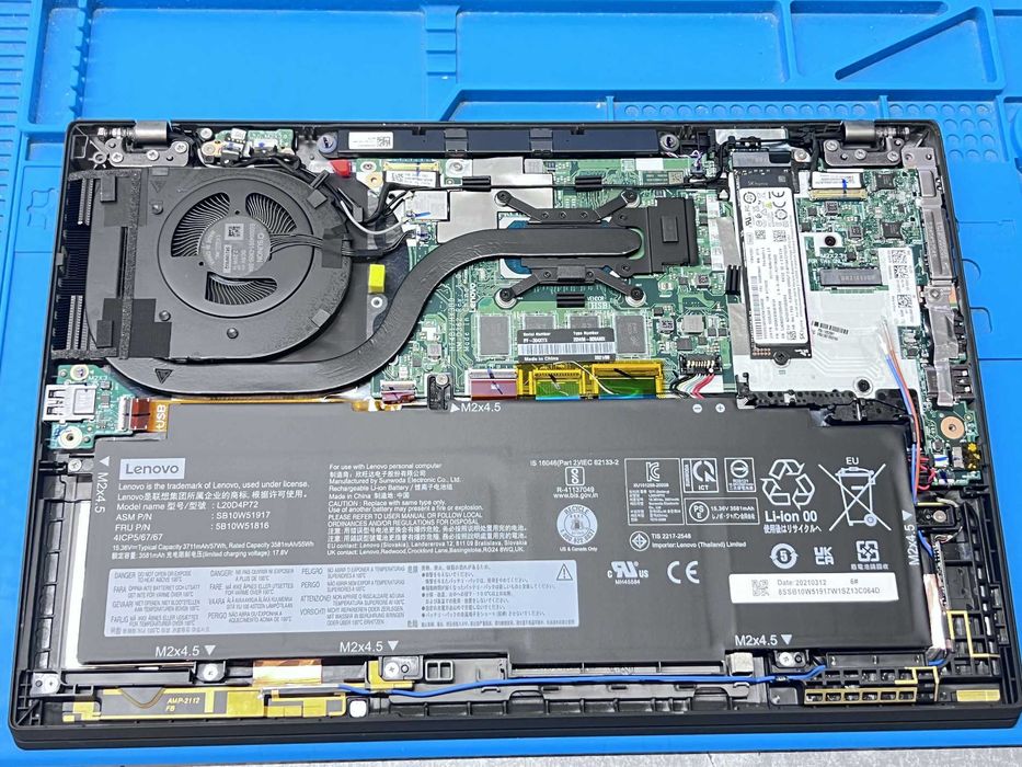 Lenovo ThinkPad T14s G2 14" IPS i5-1135G7 16GB 260GB/Отлично състояние