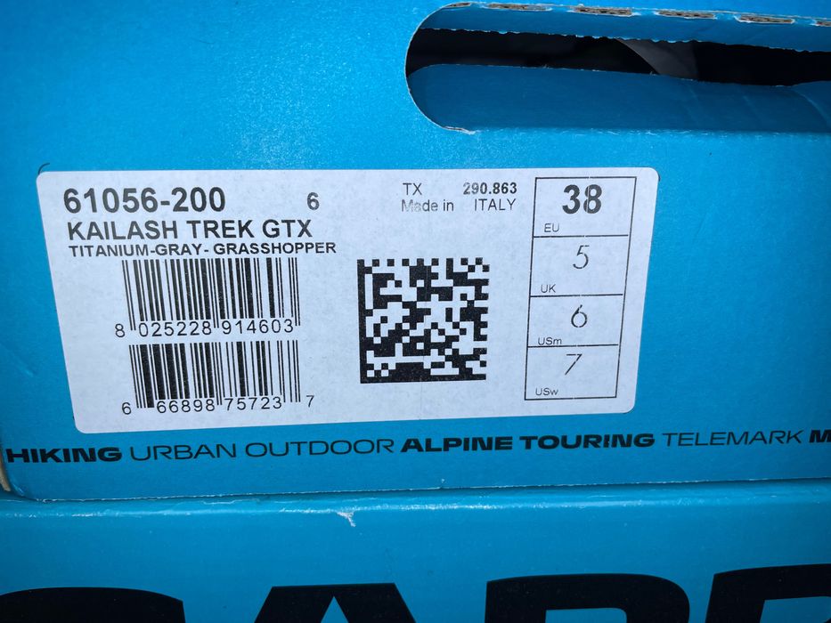 Scarpa Kailash Trek GTX – Mărimea 38 – ca noi