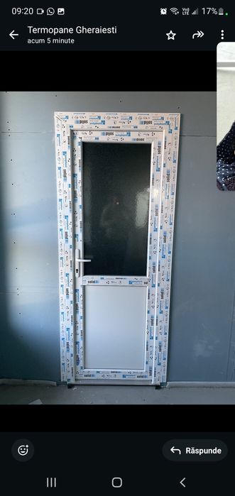 Tâmplărie PVC. Uși și geamuri la comandă