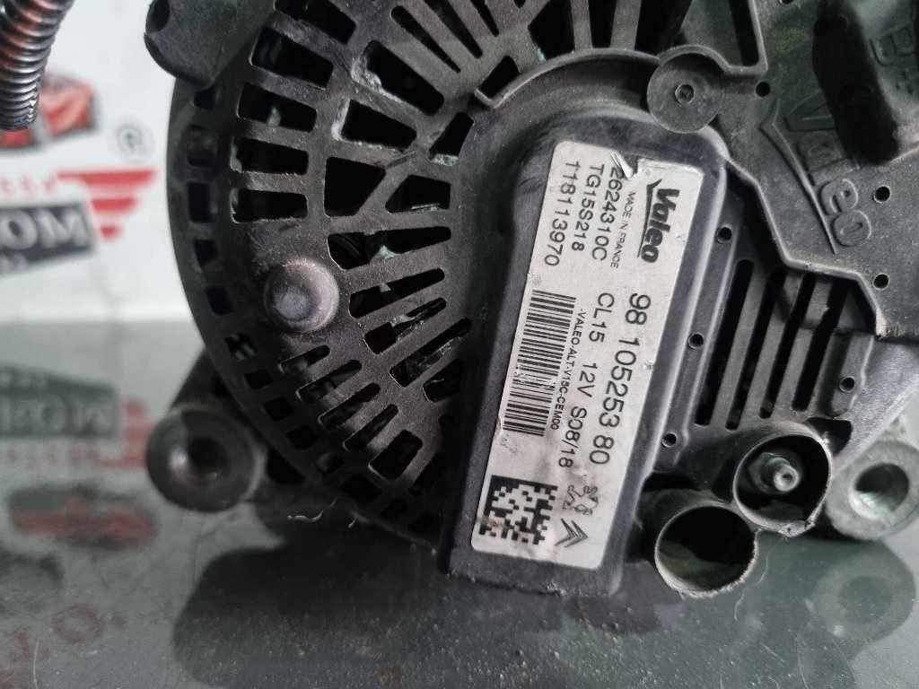 Alternator 9810525380 Peugeot Citroen Opel 1.6 D, HDI, BlueHDI