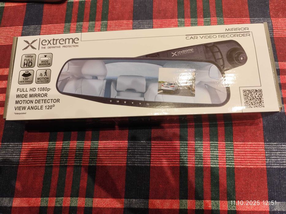 Нов видеорегистратор - огледало - X-extreme