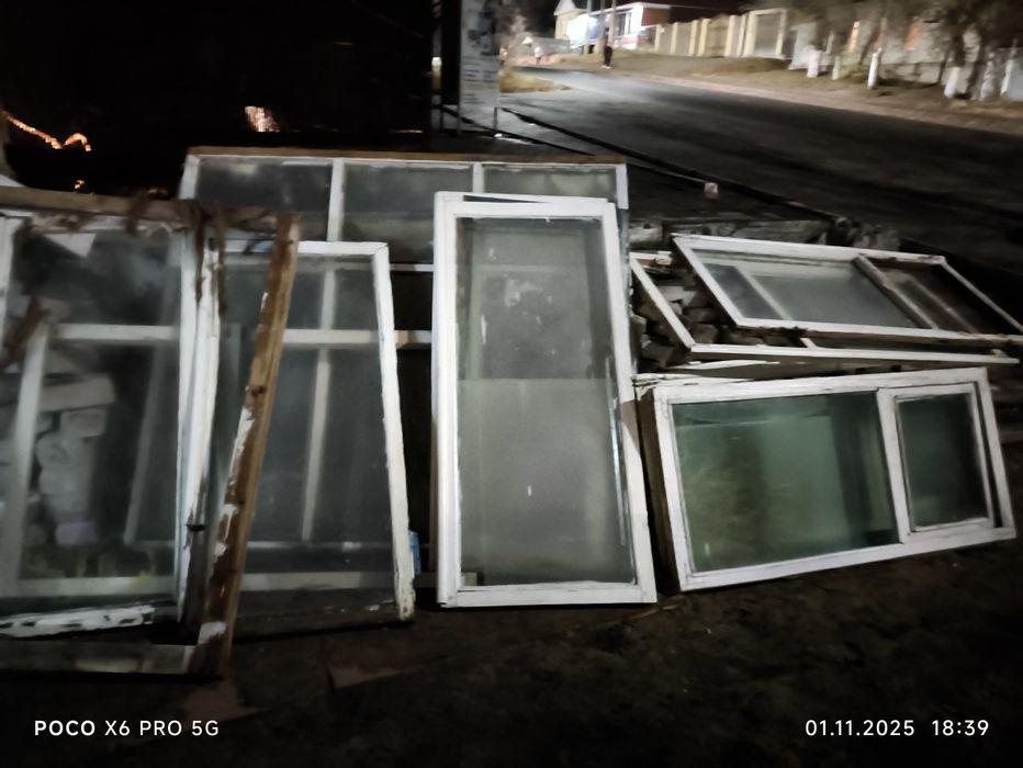 Окна, Дсп,Дрова,битый кафель