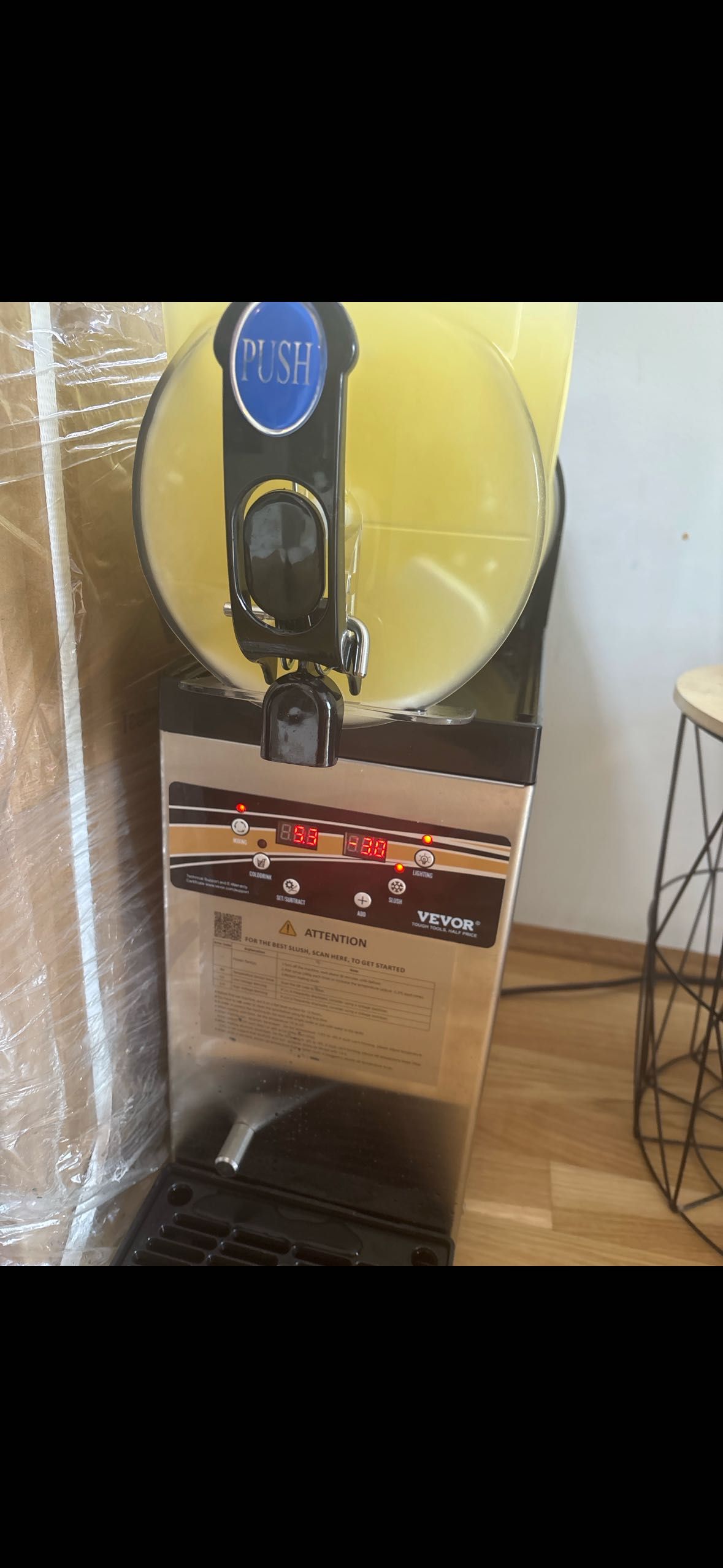 Aparat Granita Digital VEVOR. 15 L  Ca Nou – Baia Mare