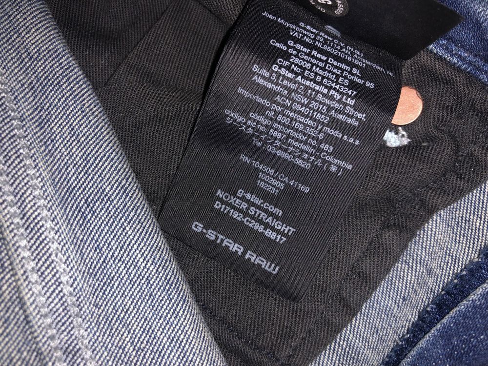 G-Star RAW Noxer Straight Jeans ОРИГИНАЛНИ дамски дънки - 28-27