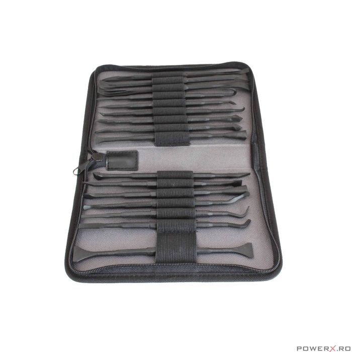 Set 17 dalti, leviere auto multifunctionale, Asta