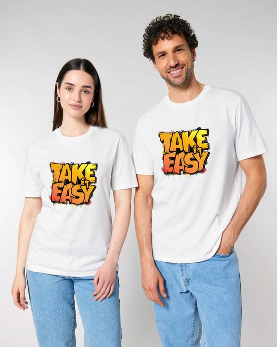Тениски с надпис Take it Easy