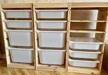 IKEA шкаф за играчки и съхранение TROFAST