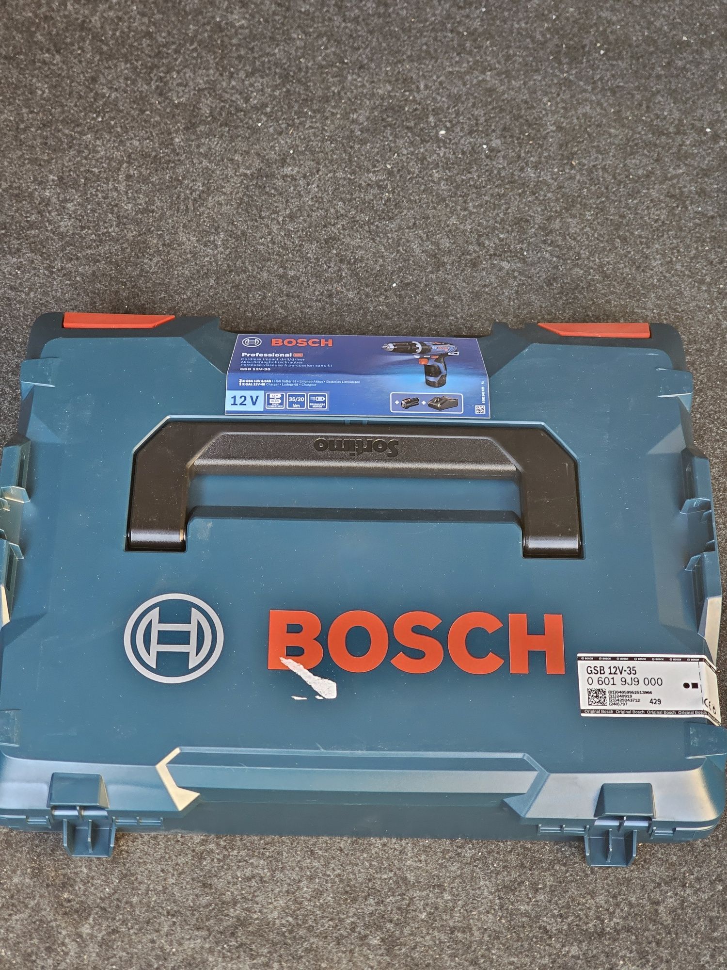Bosch GSB 12V-35 Șurubelniță cu percuție Mașină de găurit