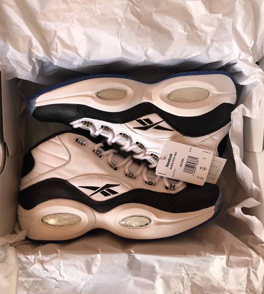Reebok X Tyrrell Winston Question Mid Allen Iverson 42,5/27,5см