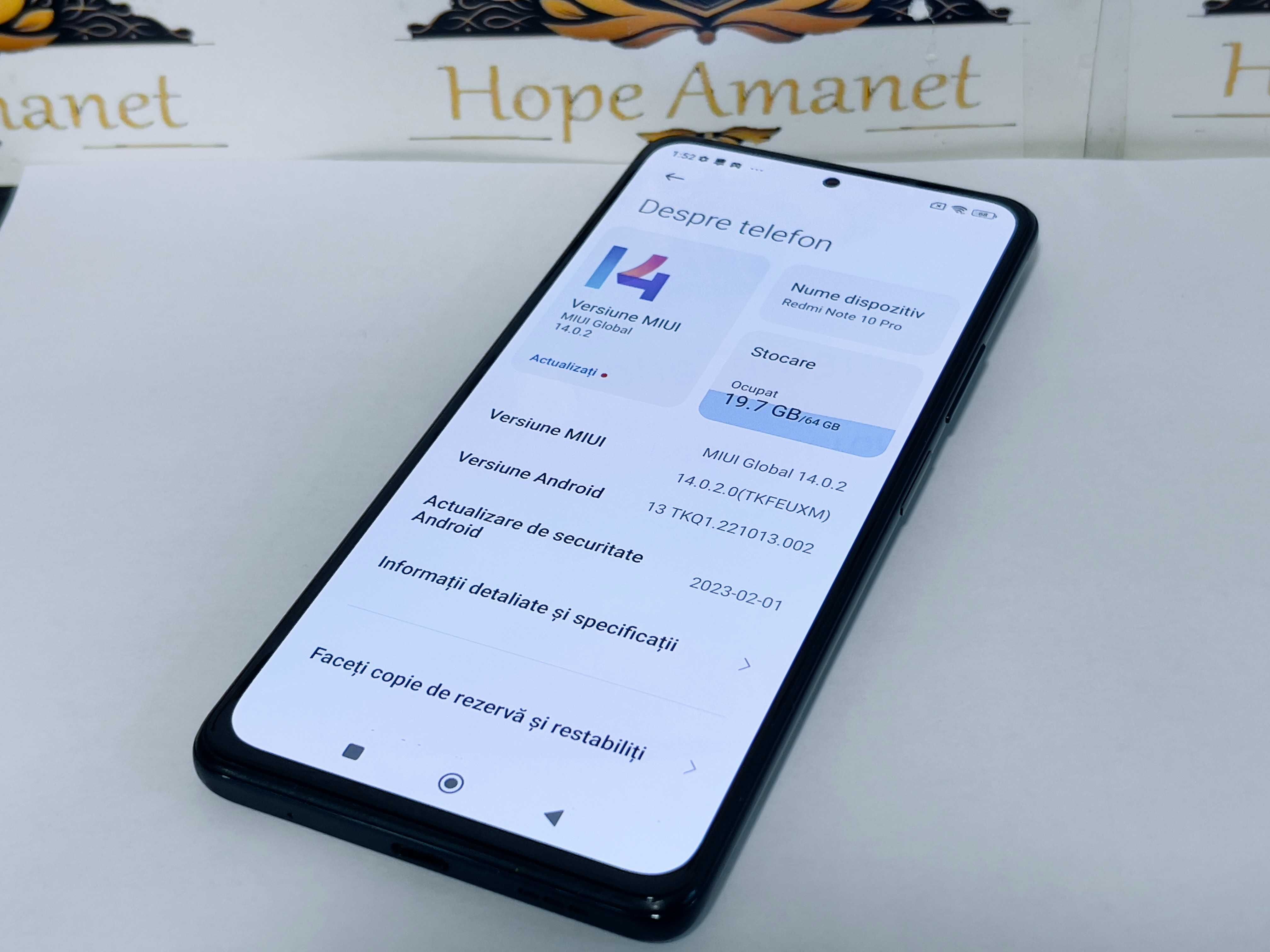 Hope Amanet P10/Xiaomi Redmi Note 10 Pro