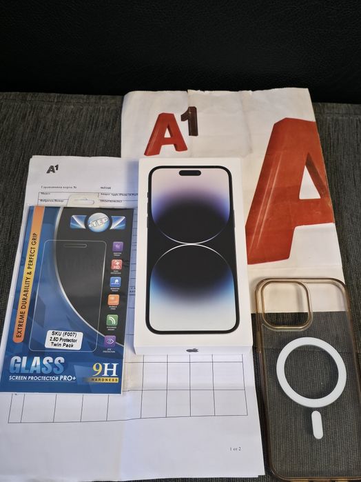 512GB iPhone 14 Pro Max A1 Документи 2024г. Space Black / Черен