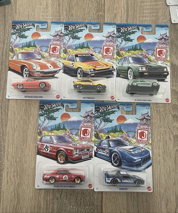 Lot machete 1:64 hot wheels